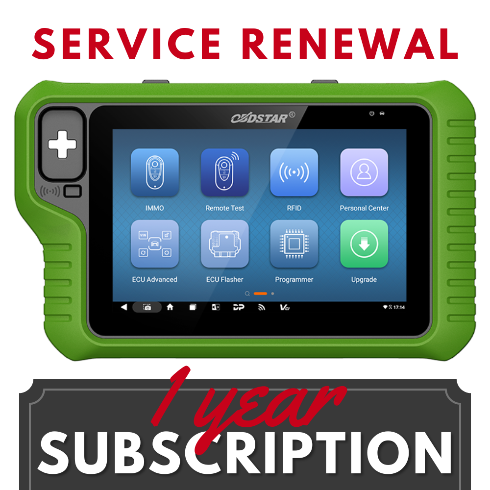 OBDSTAR KeyMaster G3 Service Renewal - 1 Year Subscription