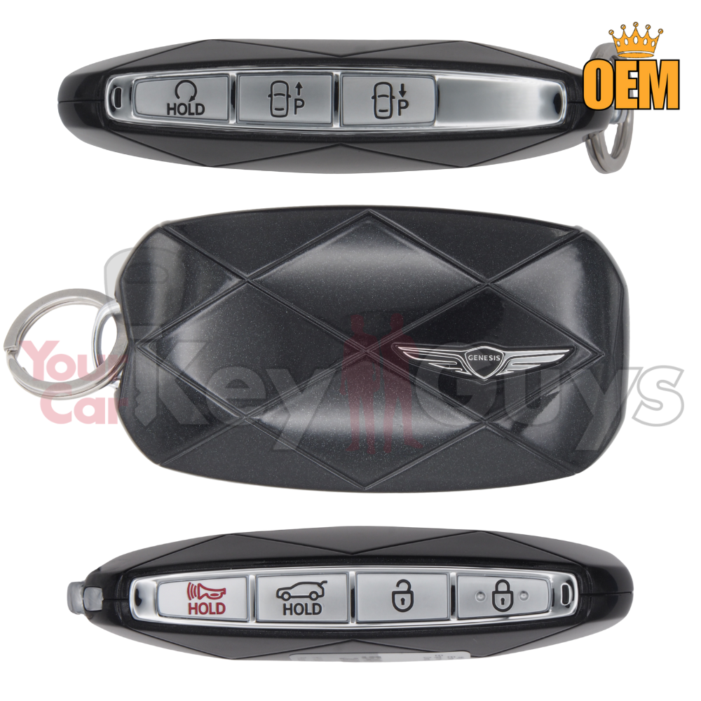 2024-2025 Genesis GV80 7B Hatch Smart Key Black T6AA0 TQ8-FOB-4F75U44