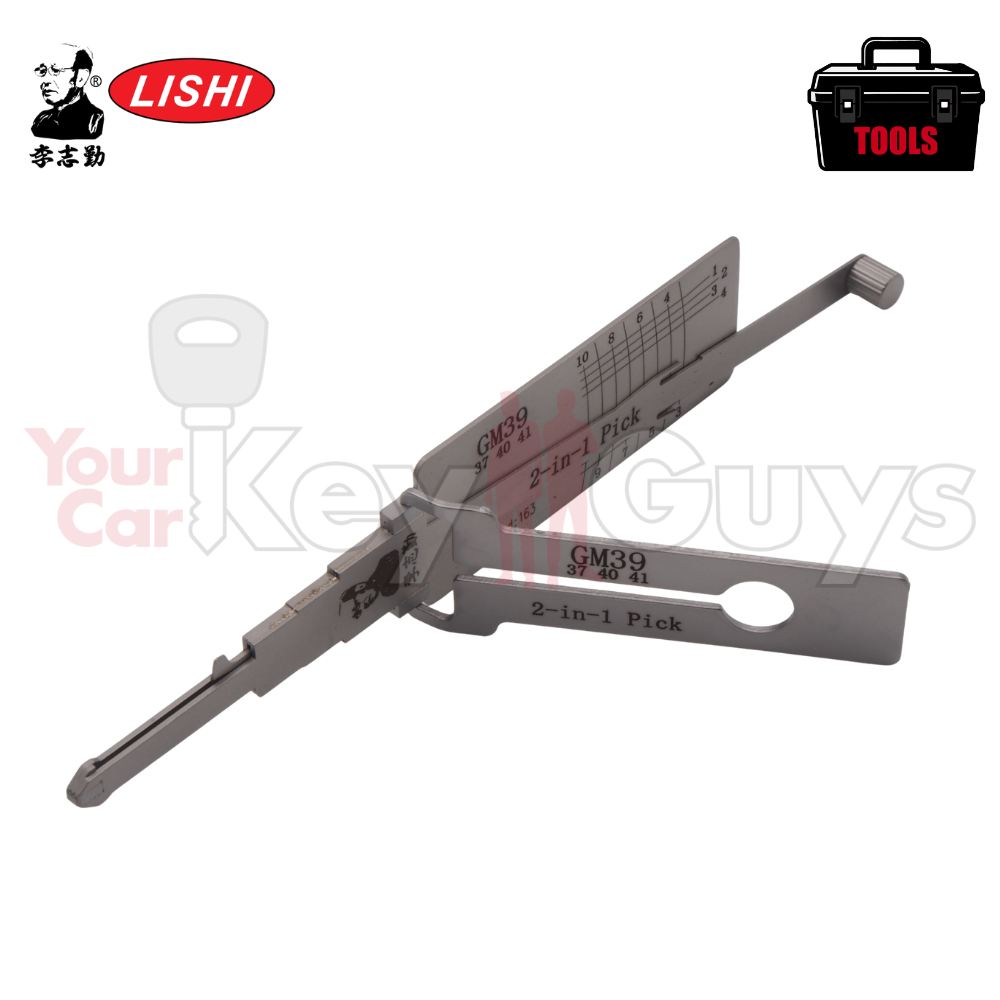 Original LISHI GM39/B102 2-in-1 Pick & Decoder for GM and Chevrolet