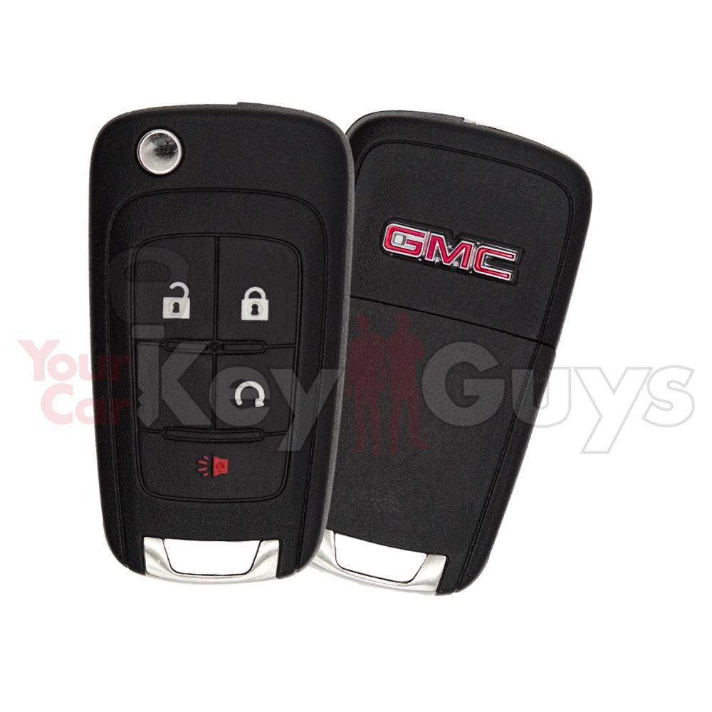 2010 2022 GMC Terrain Flip Key 4B Remote Start Non Prox OHT01060512 Your Car Key Guys