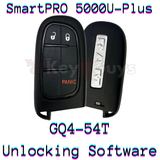 SmartPro 5000U Smart Key Unlocking Software RAM GQ4-54T