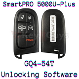 SmartPro 5000U Smart Key Unlocking Software RAM GQ4-54T