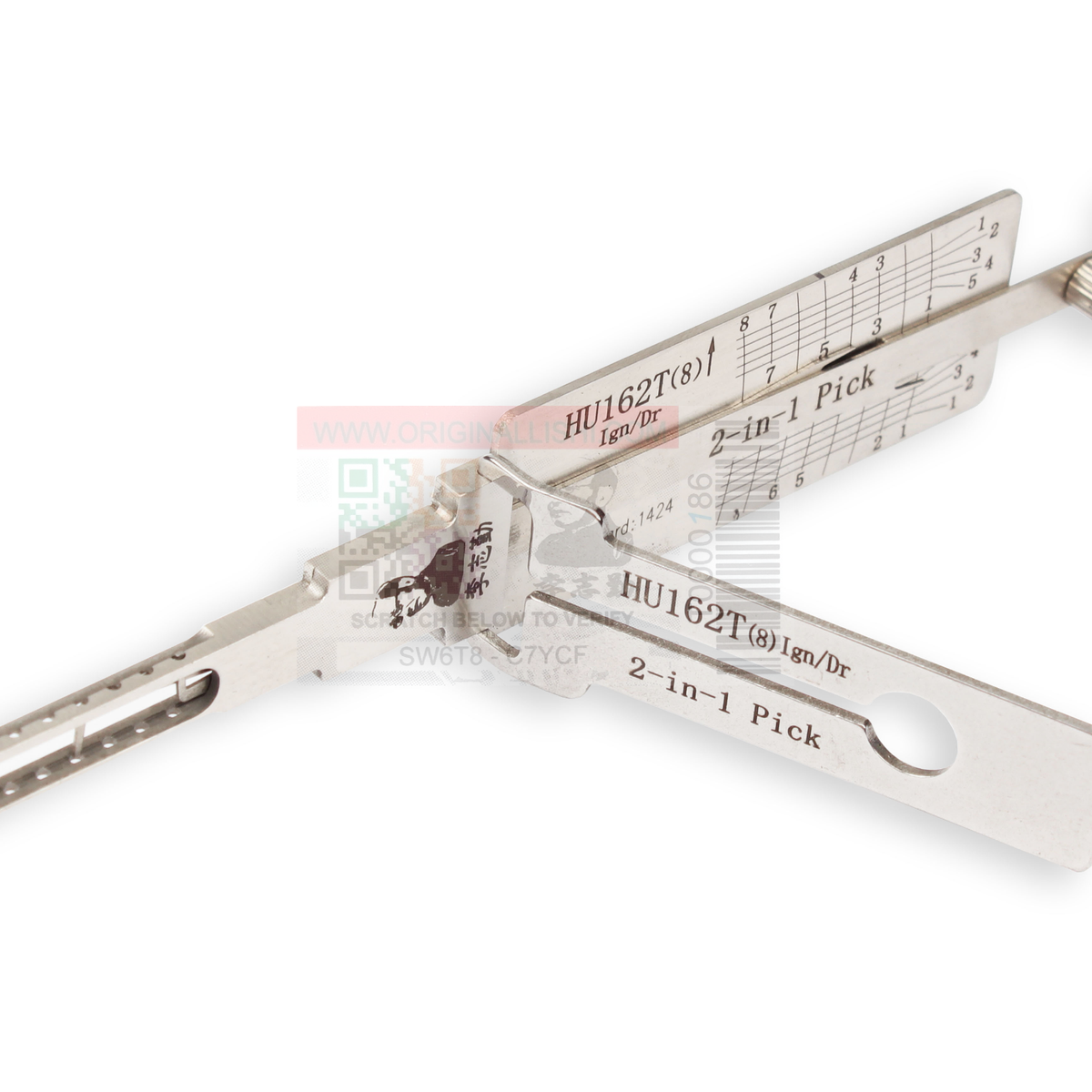 Original Lishi HU162T/VAG2015 (2 in 1) Pick 8 Cut – Your Car Key Guys