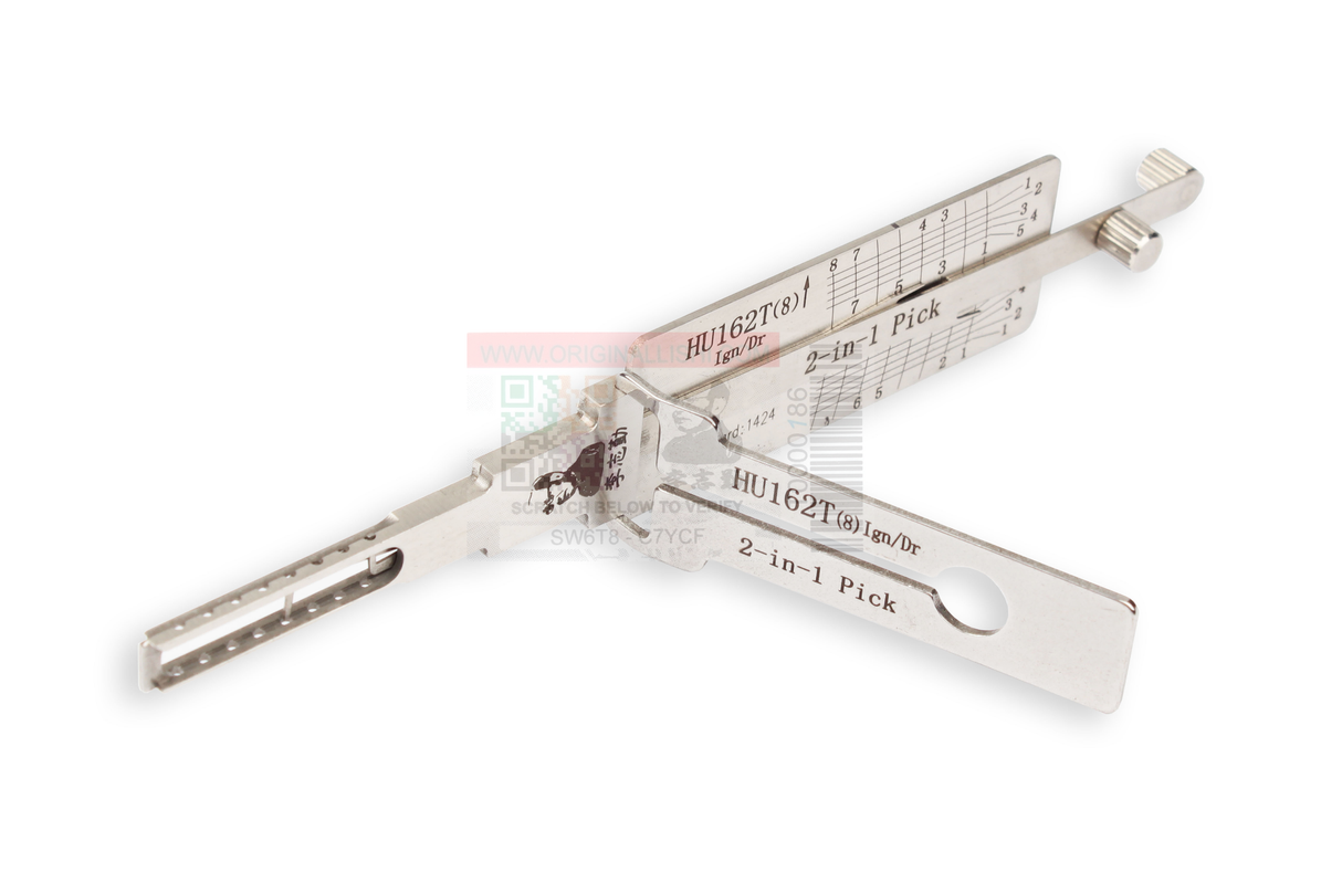 Original Lishi HU162T/VAG2015 (2 in 1) Pick 8 Cut