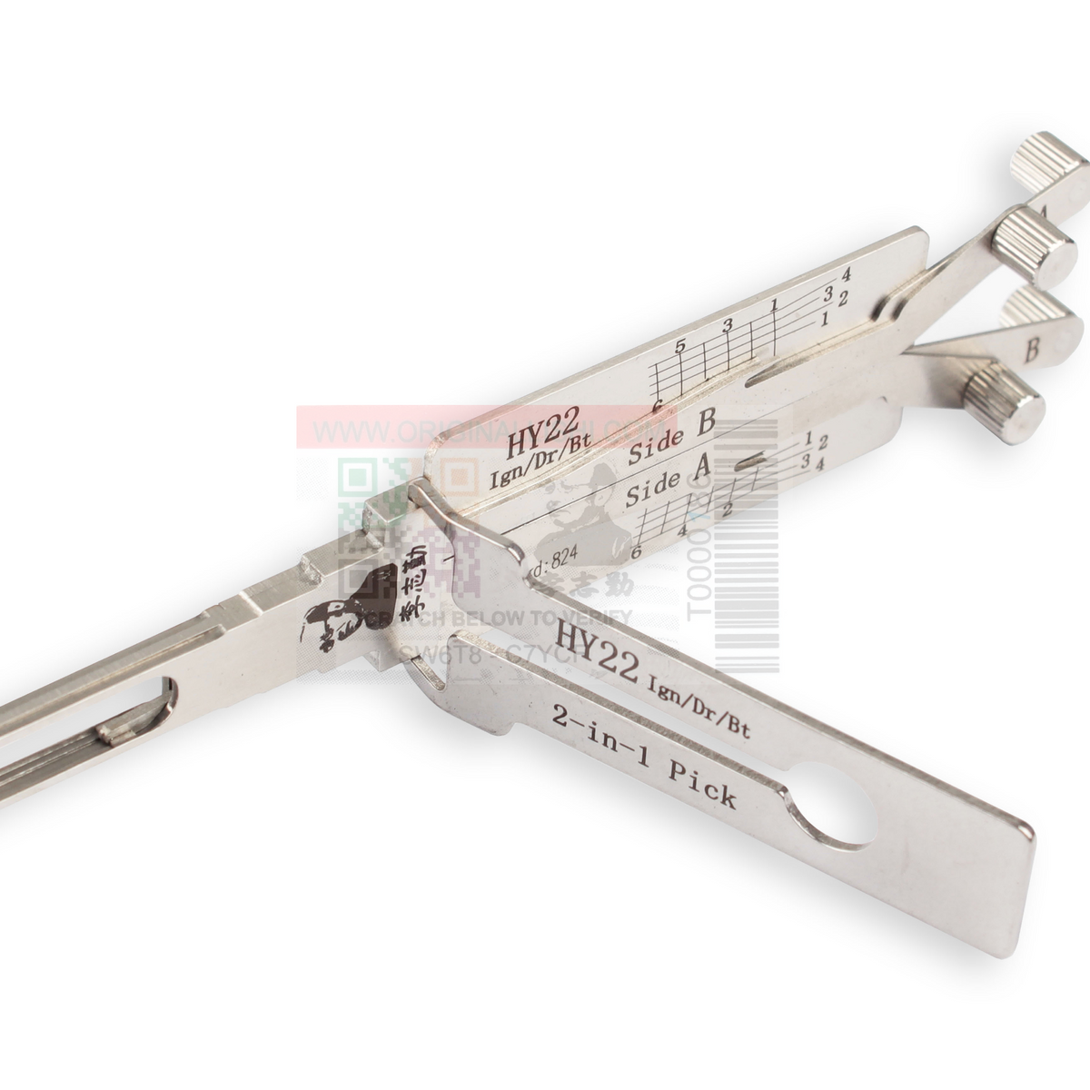 Original Lishi HY22 (2-in-1) Ign/Dr/Bt Anti Glare – Your Car Key Guys