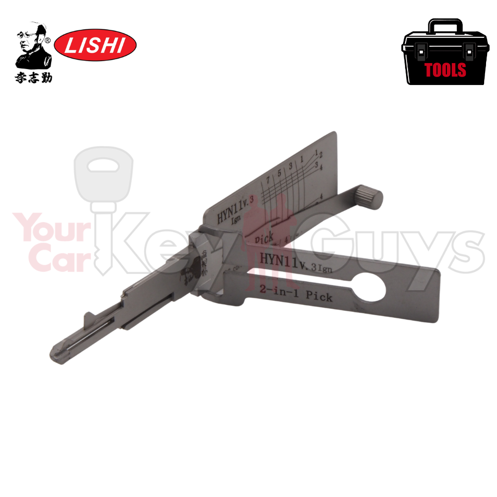Original LISHI HYN11 V3 Ign 2-In-1 Pick for Hyundai