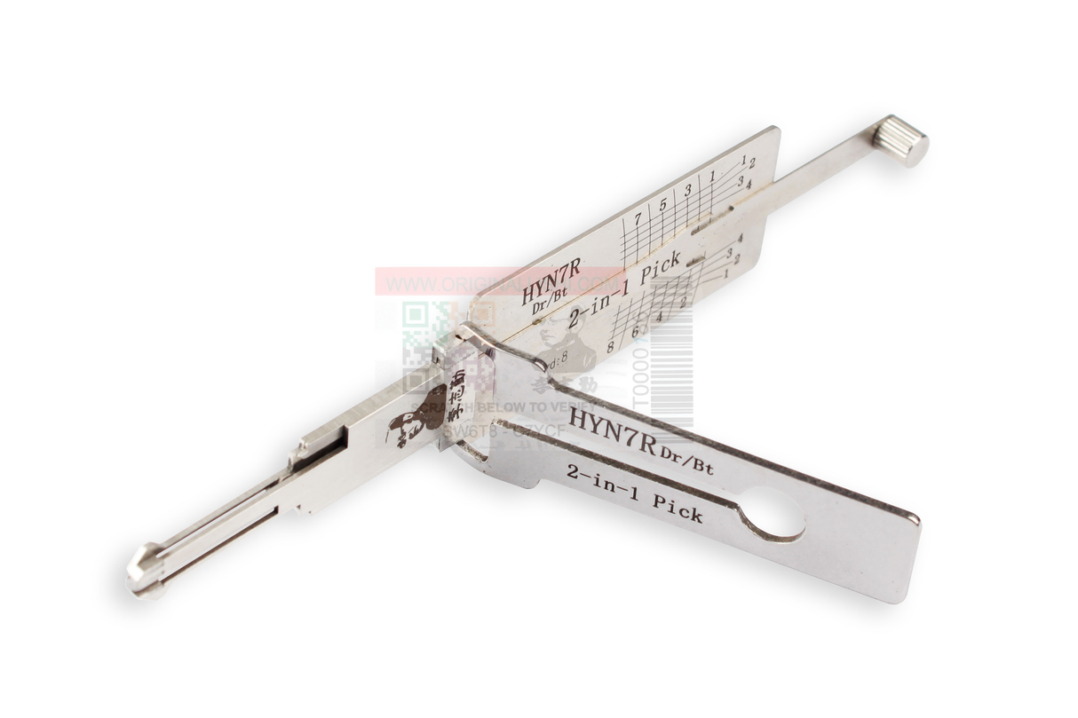 Original Lishi HYN7R (2 in 1) Pick Dr/Bt 8 Cut