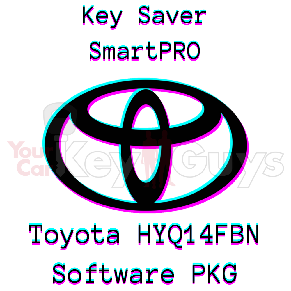 Key Saver SmartPRO 5000U-Plus Toyota HYQ14FBN Software Package