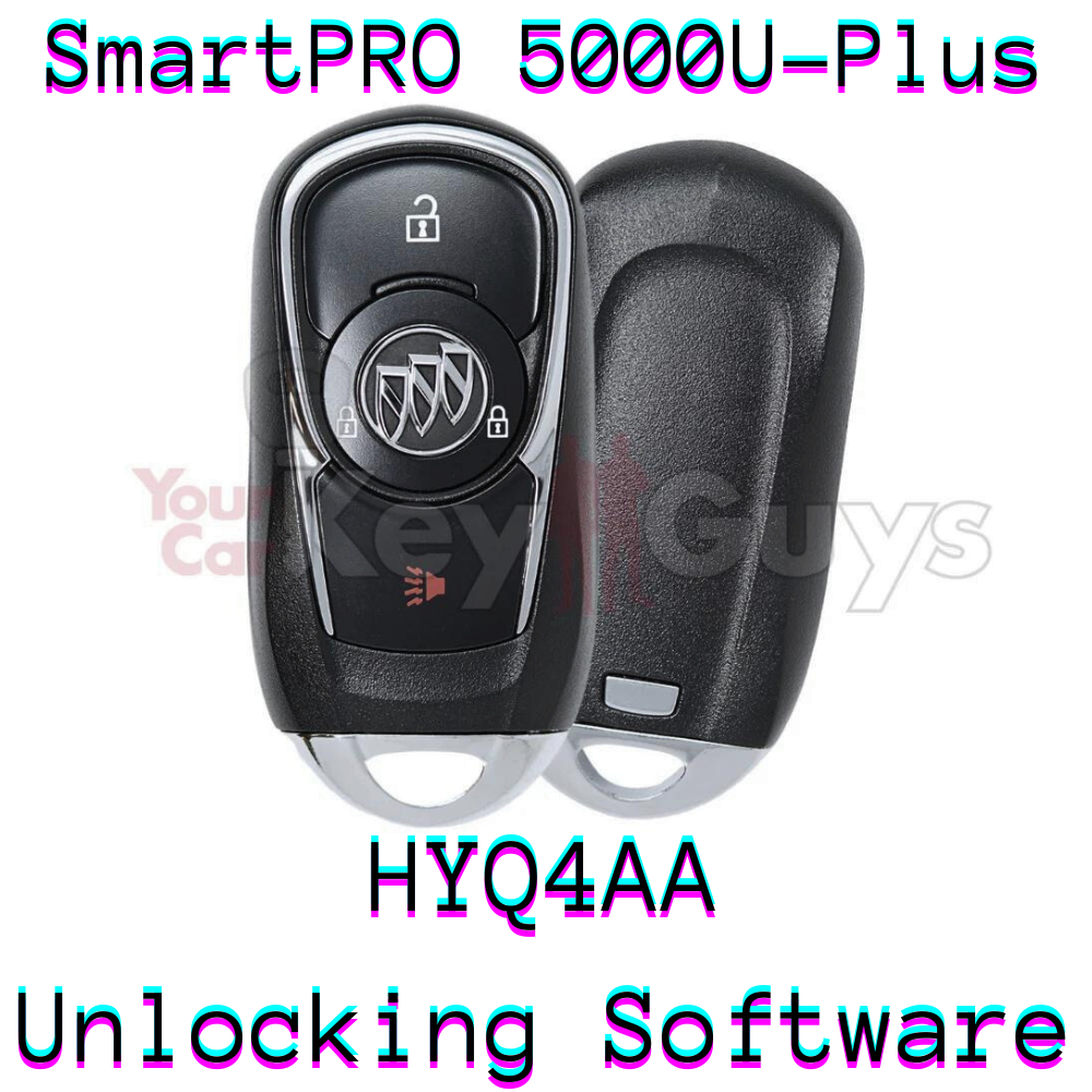 SmartPro 5000U Smart Key Unlocking Software Buick HYQ4AA 3B