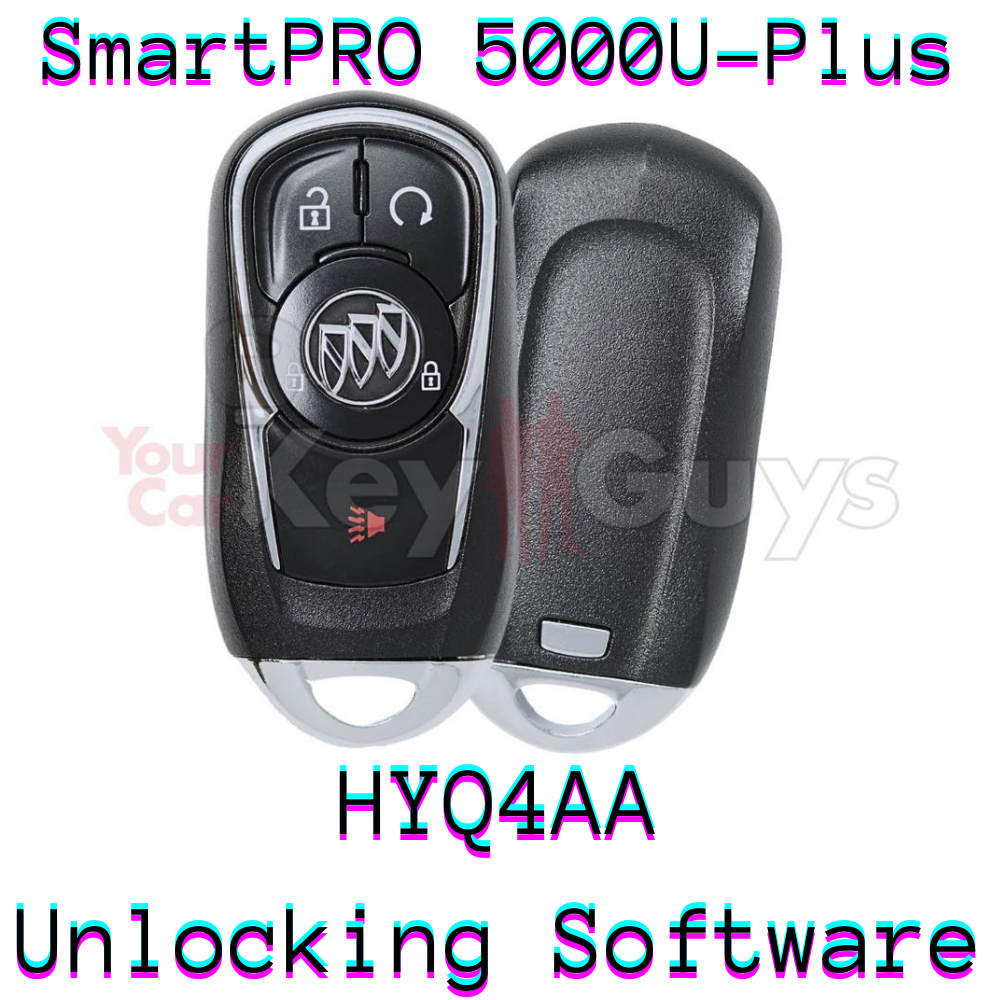 SmartPro 5000U Smart Key Unlocking Software Buick HYQ4AA 4B Remote Start