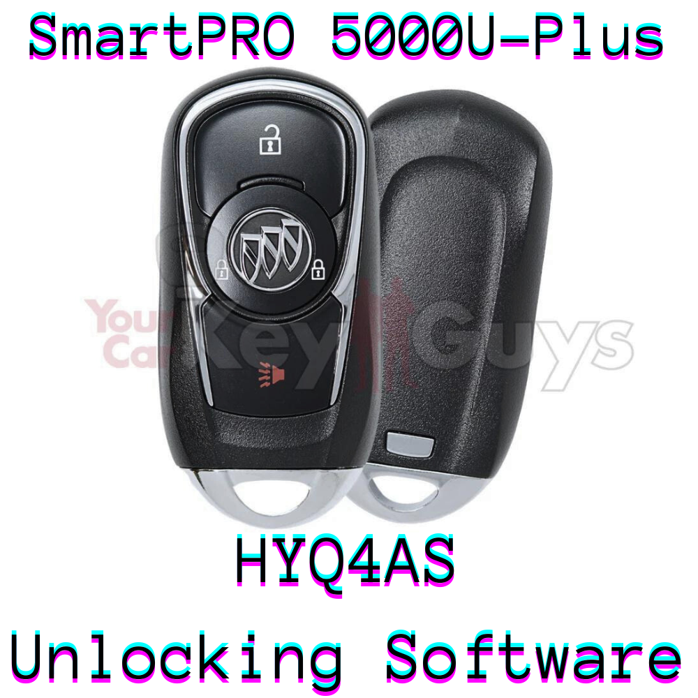 SmartPro 5000U Smart Key Unlocking Software Buick HYQ4AS 3B