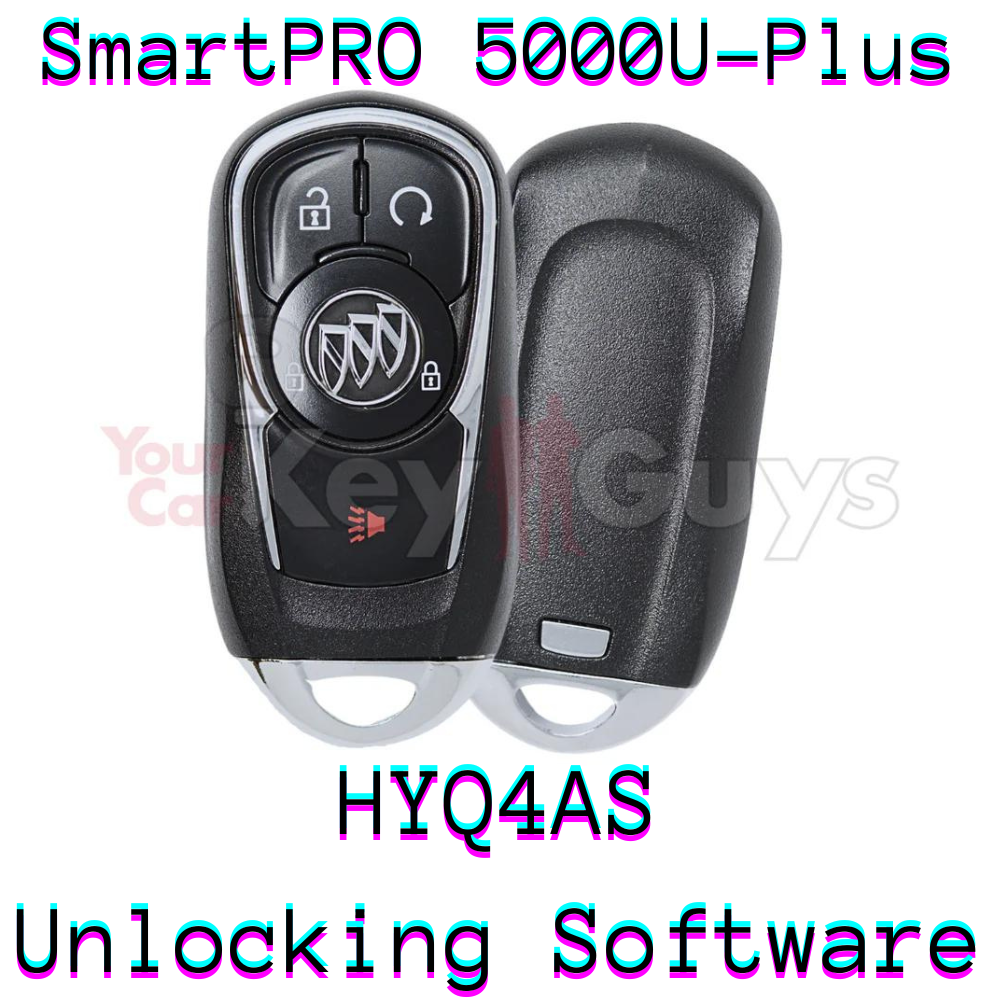 SmartPro 5000U Smart Key Unlocking Software Buick HYQ4AS 4B Remote Start