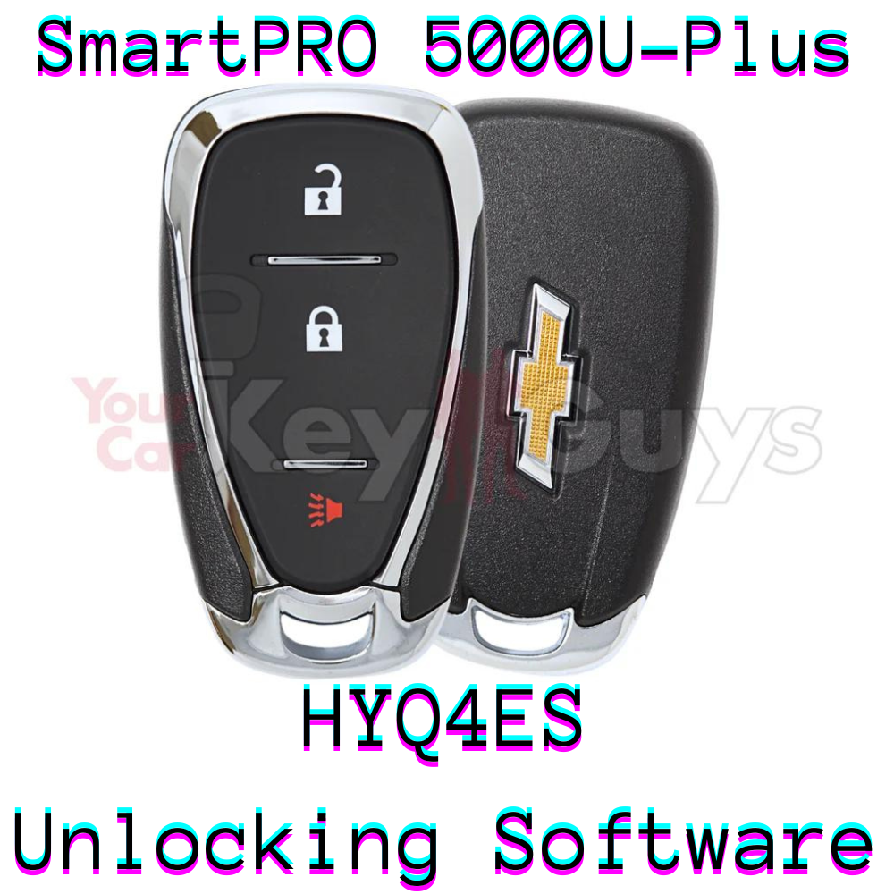 SmartPro 5000U Smart Key Unlocking Software Chevrolet HYQ4ES 3B