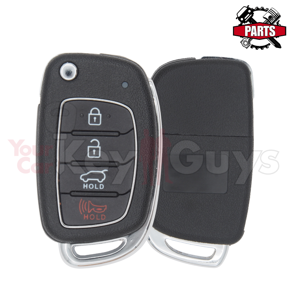 SHELL Replacement Hyundai 4B Hatch Flip Key