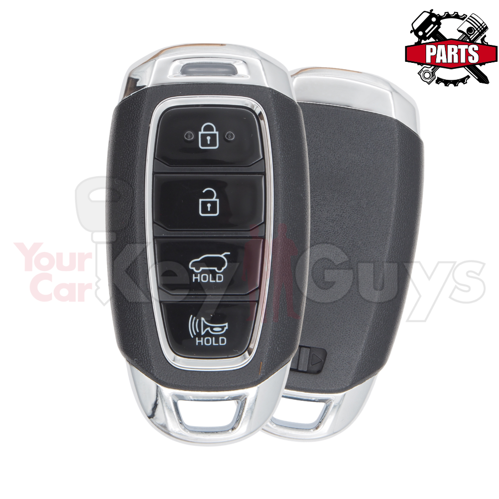 SHELL Replacement Hyundai 4B Hatch Smart Key [Battery On Shell]