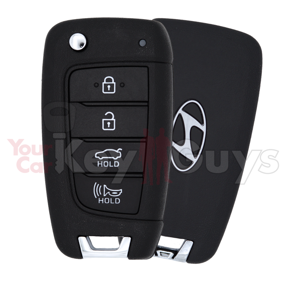 2023-2024 Hyundai Elantra 4B Trunk Flip Key w/ 8A Transponder AA600 NYOMBEC4TX2004