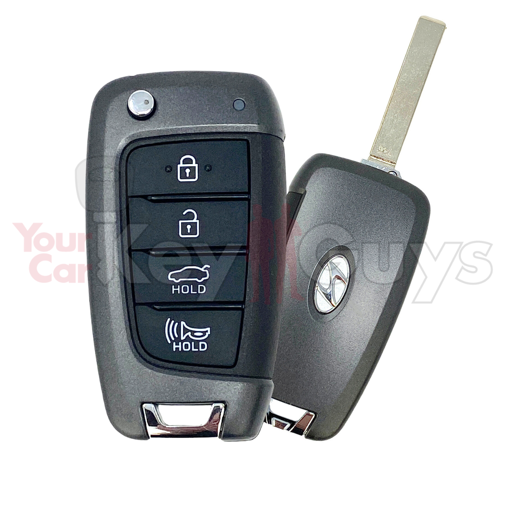 2021 Hyundai Elantra 4B Trunk Flip Key AA000 NYOMBEC4TX2004