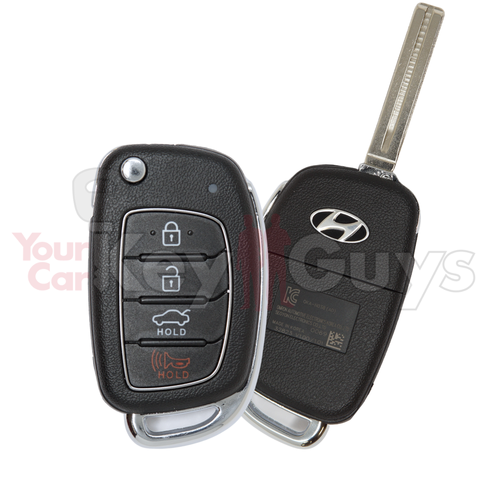 2017-2018 Hyundai Elantra 4B Trunk Flip Key F2001 OKA-NO38