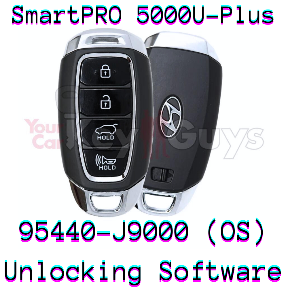 SmartPro 5000U Smart Key Unlocking Software Hyundai TQ8-FOB-4F18 J9000 ...