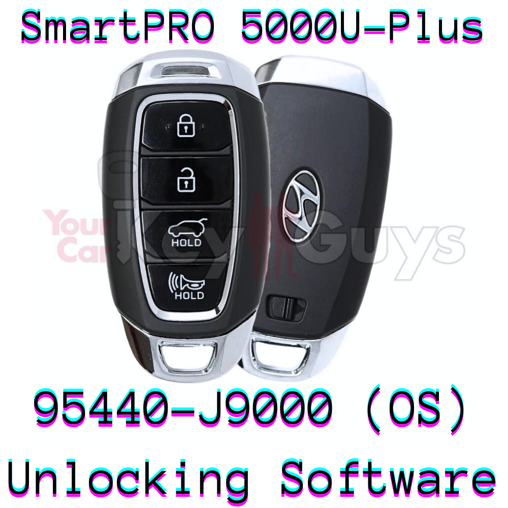 SmartPro 5000U Smart Key Unlocking Software Hyundai TQ8-FOB-4F18 J9000 (OS) 4B Hatch