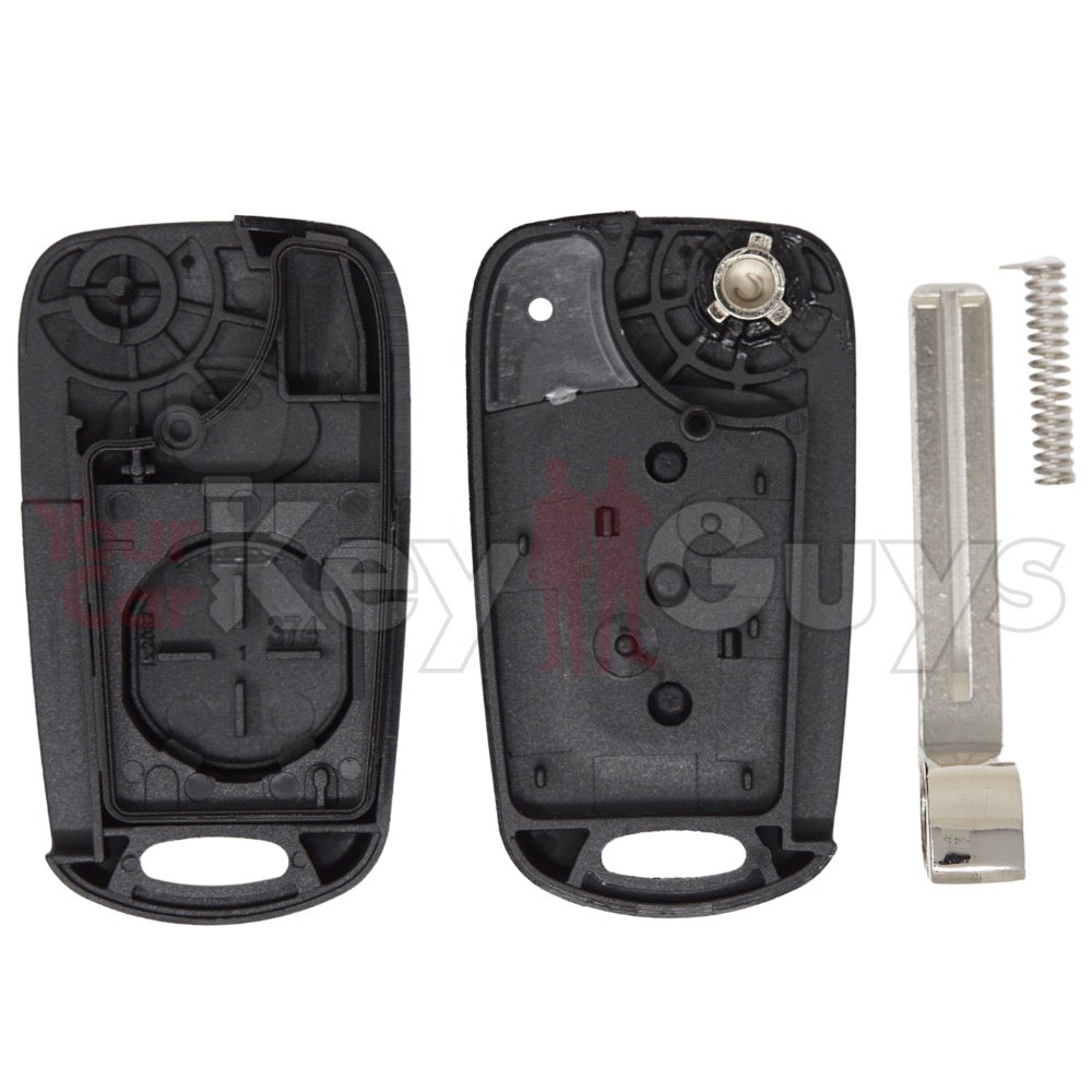 SHELL Kia 3B Flip Key KK10 Blade