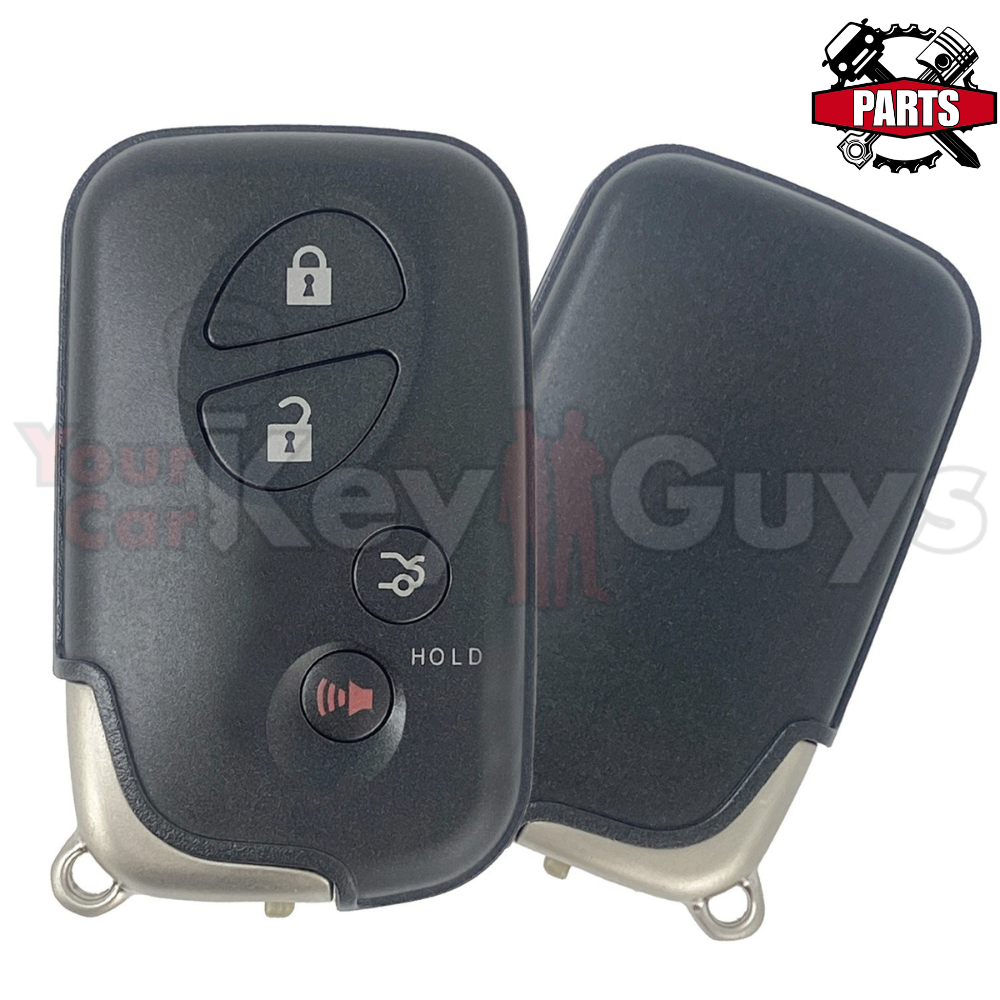 SHELL Replacement for Lexus Smart Key 4B Trunk HYQ14AAB HYQ14AEM HYQ14ACX