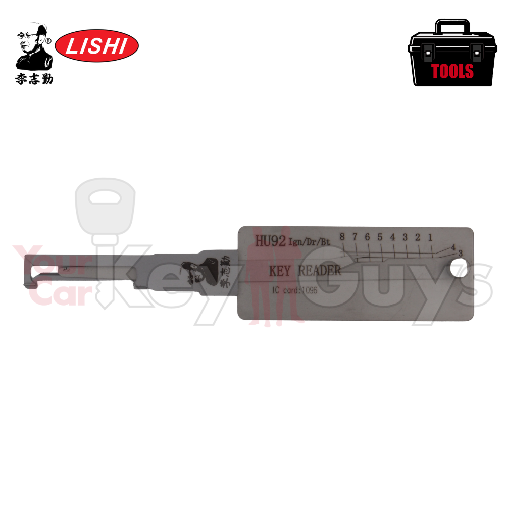 Original LISHI HU92 Key Reader/Decoder Ign/Dr/Bt for BMW/Mini Cooper