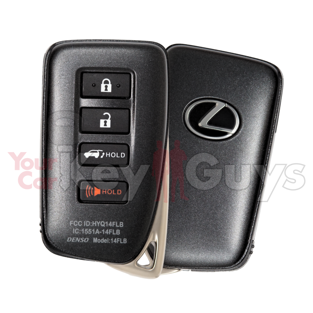 Lexus Key Model 2020-2021 Lexus RX NX LX 4B Hatch Smart Key P4: A9A9 HYQ14FLB - OEM ...