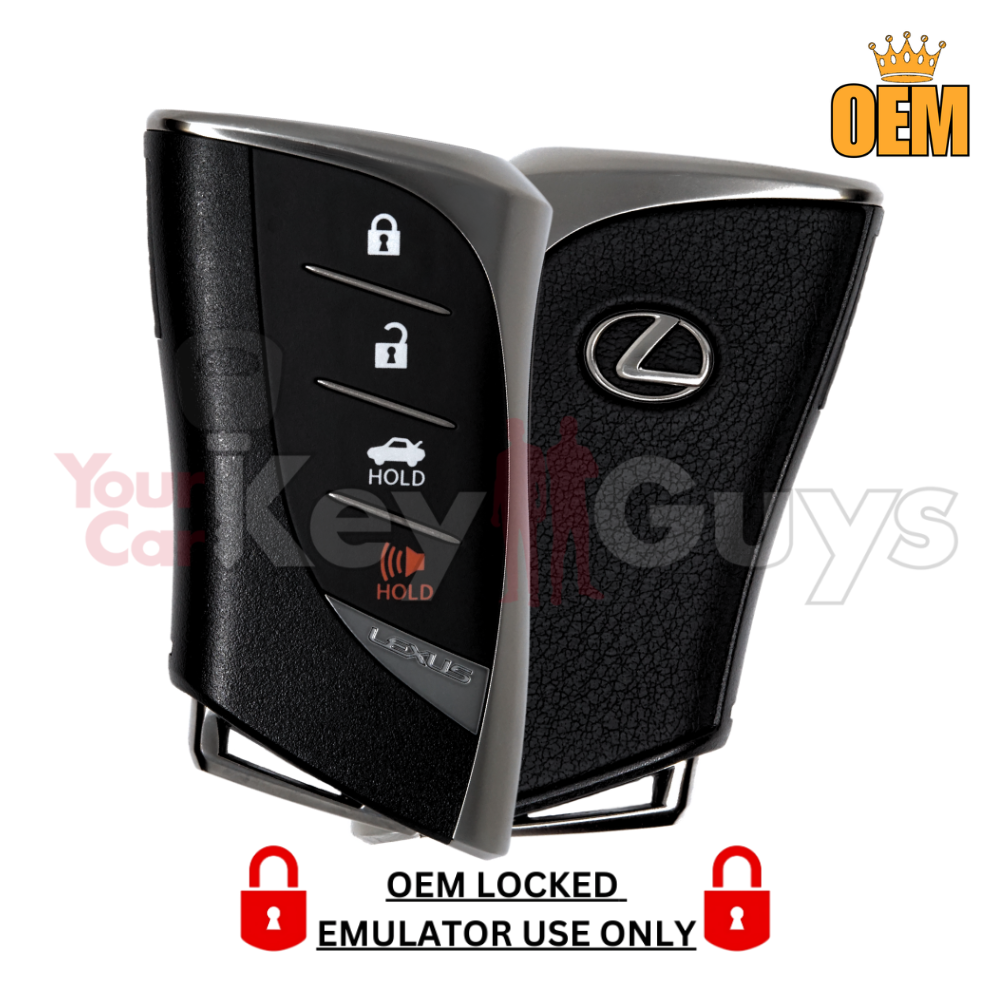 LOCKED OEM 2020-2025 Lexus ES250 ES350 LS500 LC500 4B Trunk Smart Key P4:AAAA HYQ14FBF HYQ14FBZ