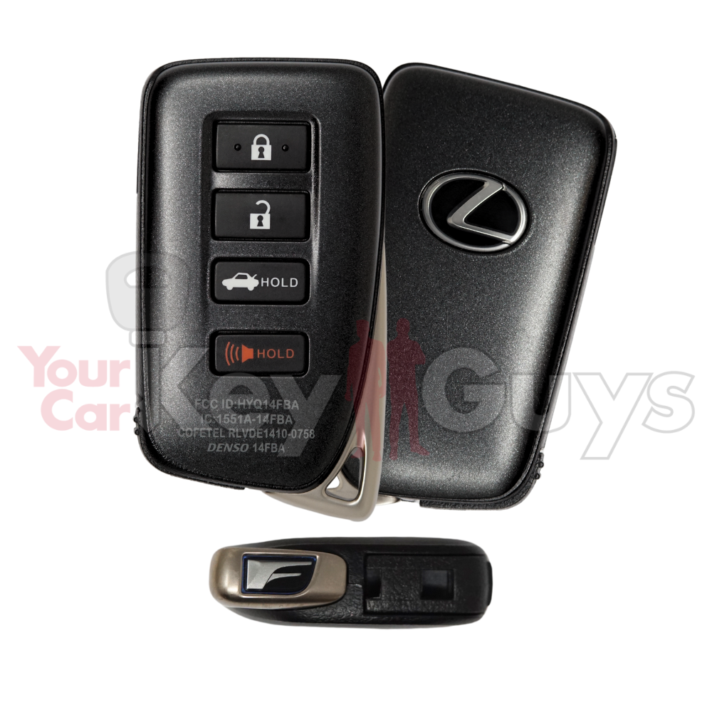 2014-2020 Lexus RCF 4B Trunk Smart Key 2110 AG HYQ14FBA