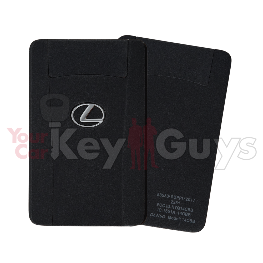 2014-2019 Lexus Smart Key Wallet Card IS | NX | RX | RC | LX HYQ14CBB