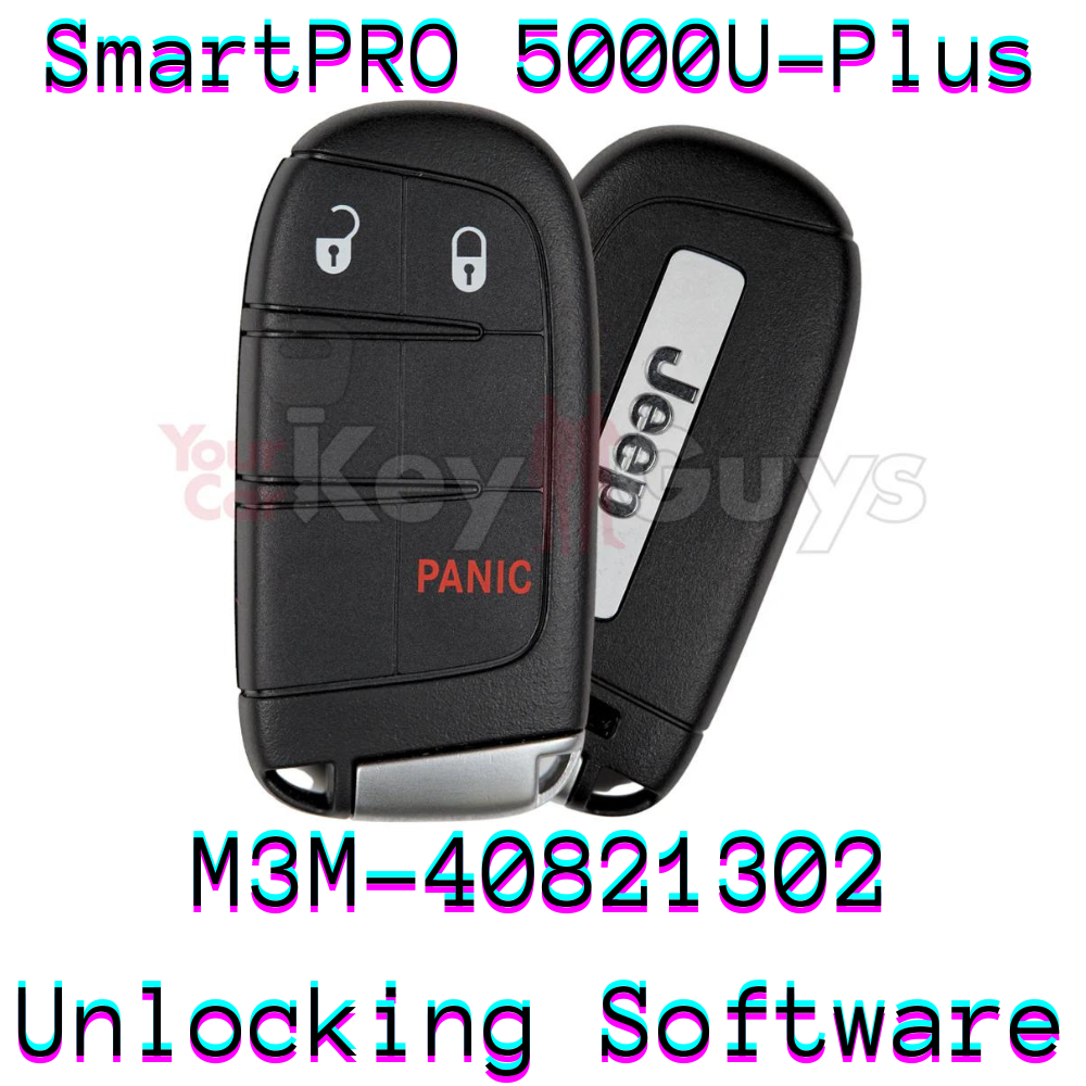 SmartPro 5000U Smart Key Unlocking Software Jeep Renegade M3M-40821302