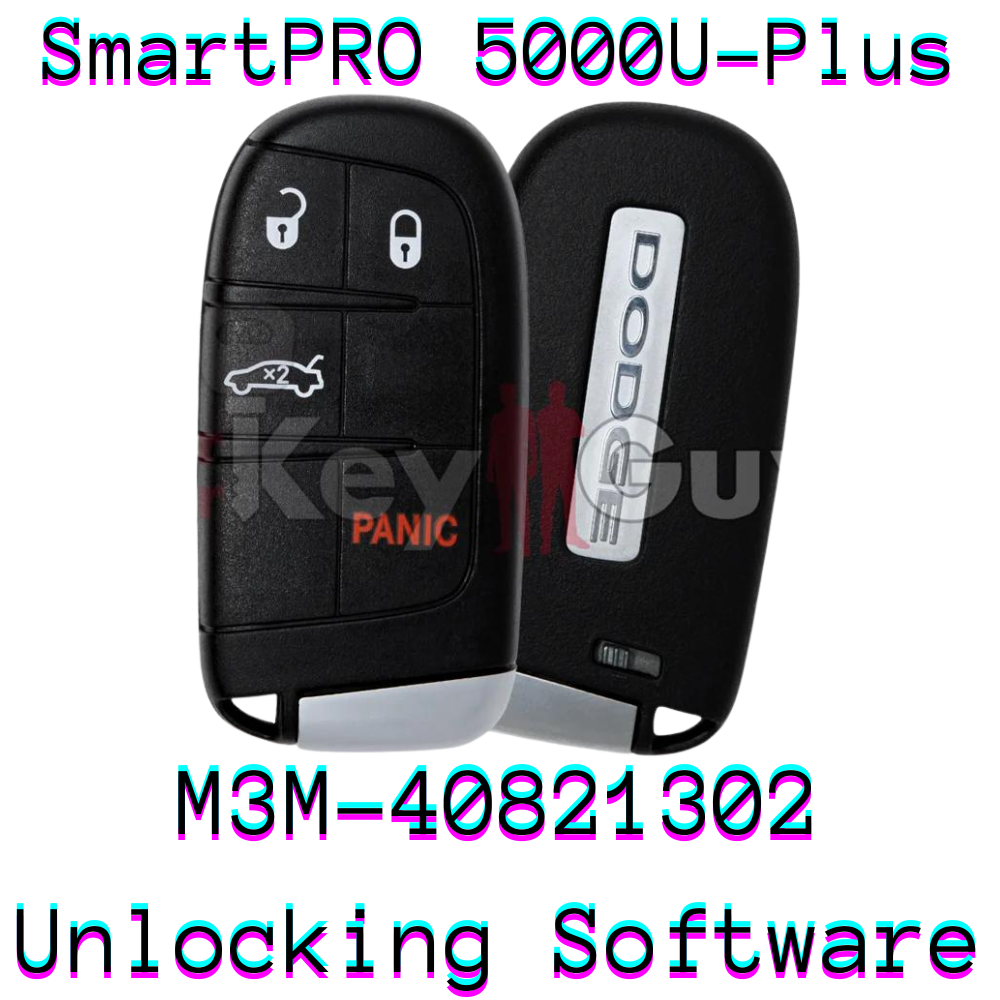 SmartPro 5000U Smart Key Unlocking Software Dodge M3M-40821302 4B Trunk