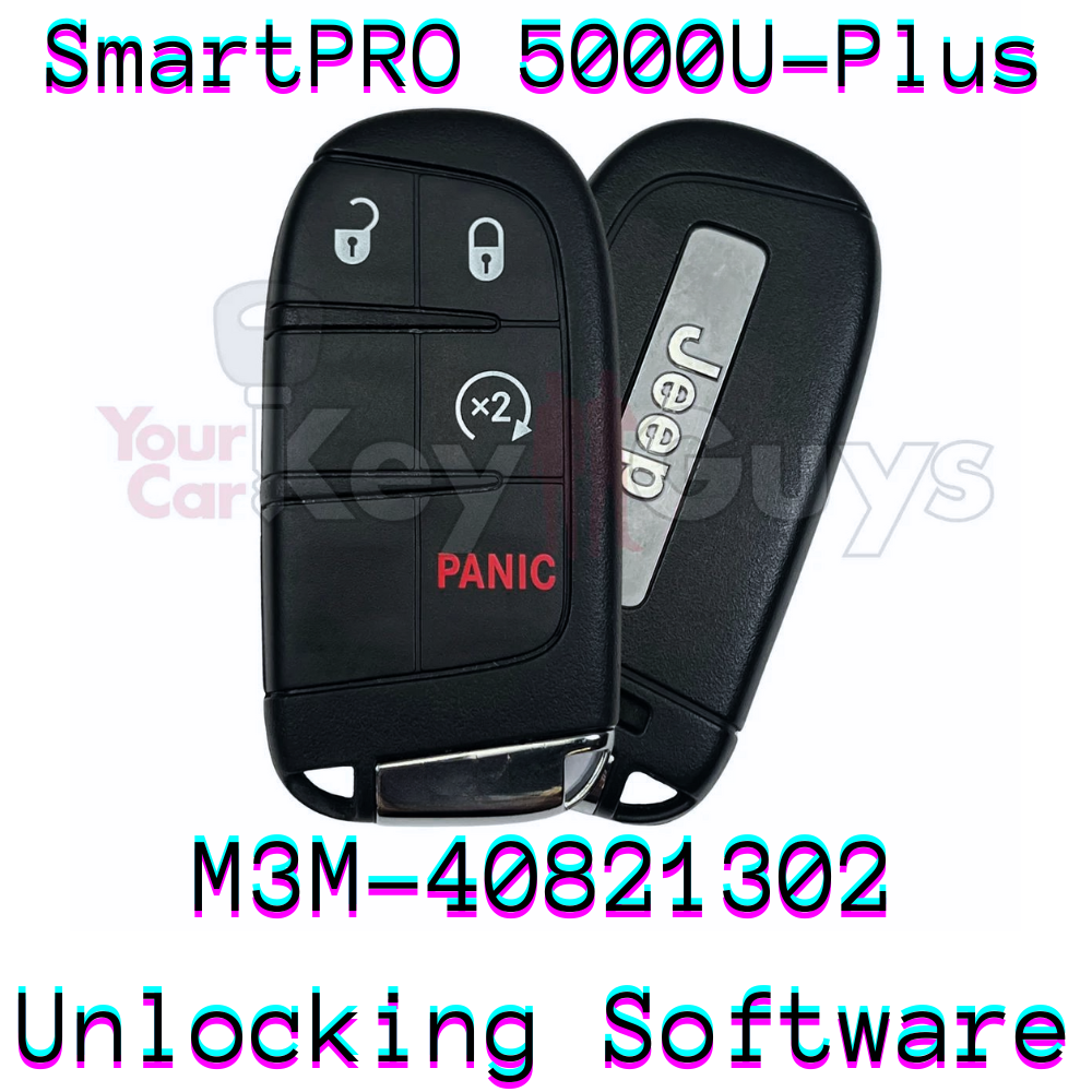 SmartPro 5000U Smart Key Unlocking Software Jeep Compass M3M-40821302