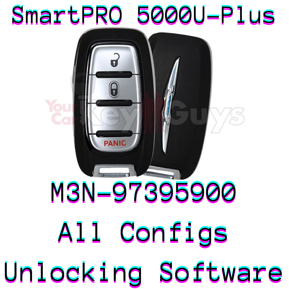 SmartPro 5000U Smart Key Unlocking Software Chrysler M3N-97395900 All ...