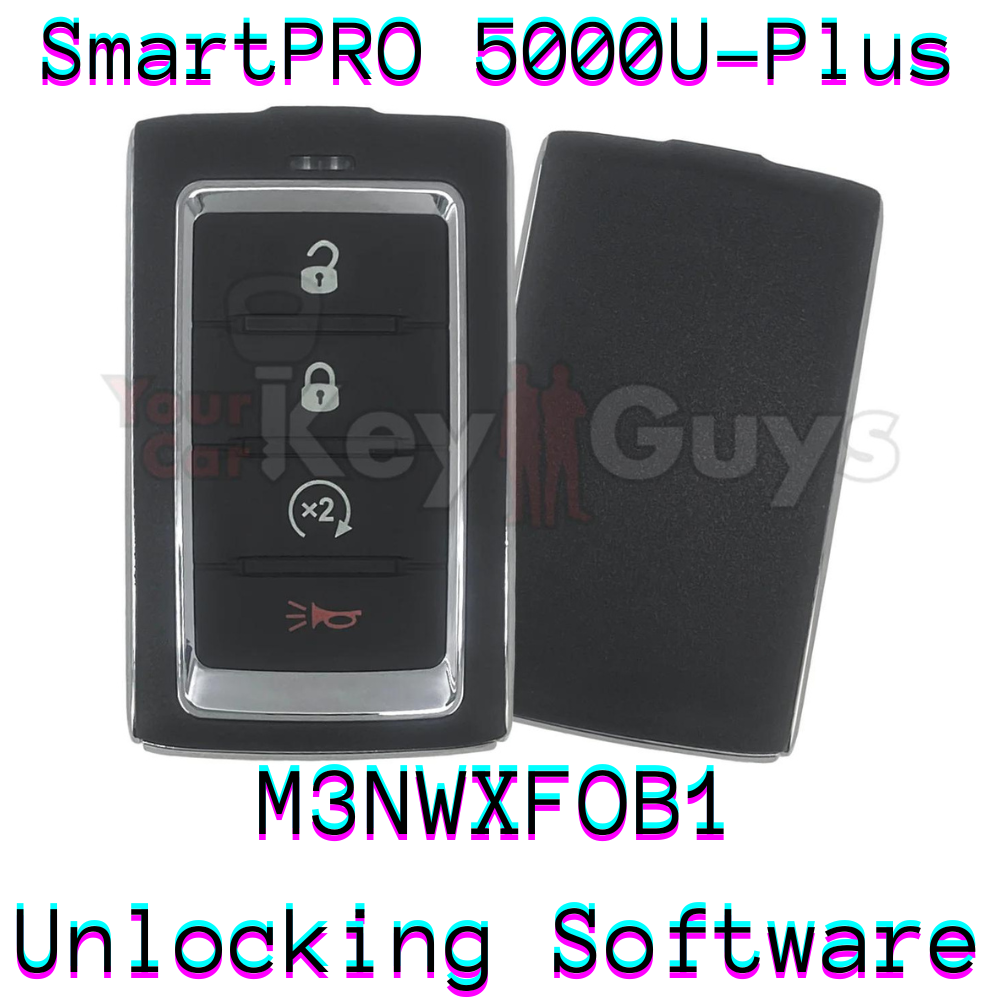 SmartPro 5000U Smart Key Unlocking Software Jeep M3NWXFOB1 4B Remote Start