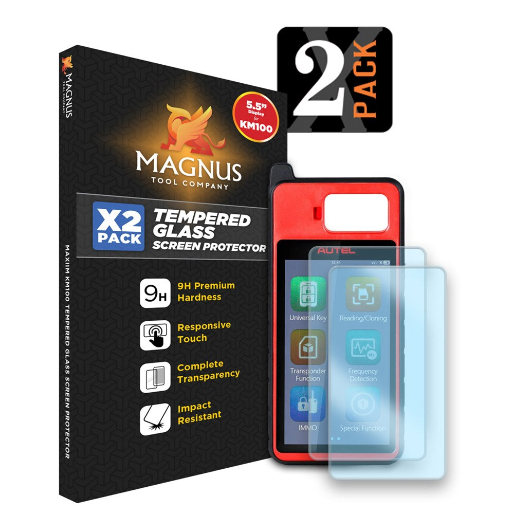 Magnus - Autel [KM100] Tempered Glass Screen Protectors [2-Pack]