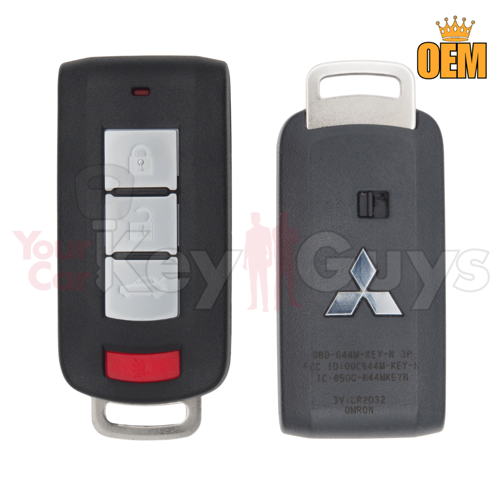 2008-2017 Mitsubishi Lancer 4B Trunk Smart Key OUC644M-KEY-N