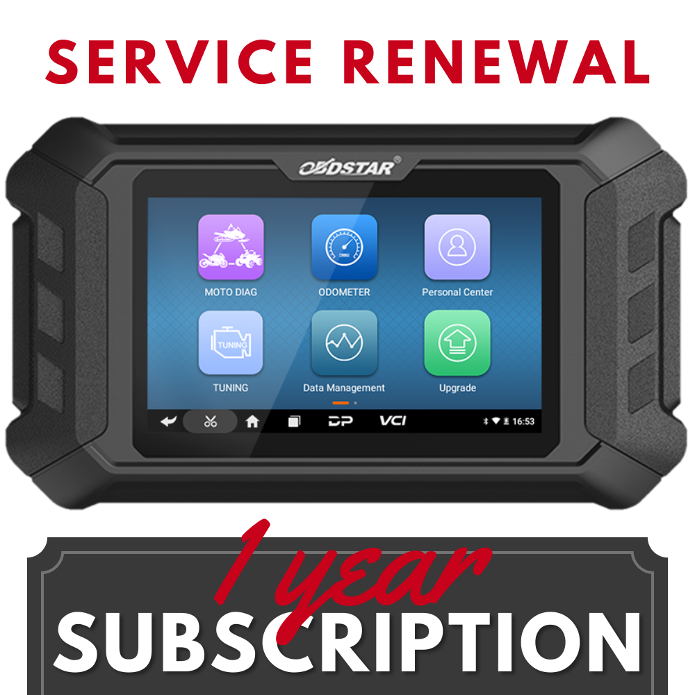 OBDSTAR MS50 Service Renewal - 1 Year Subscription