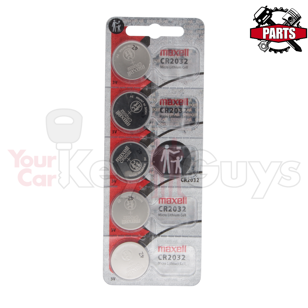 CR2032 Coin Cell Lithium Ion 3V Battery (5Pk)