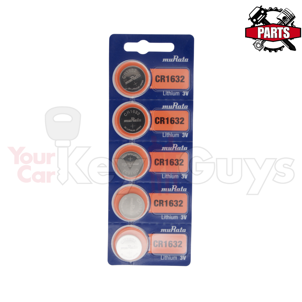 CR1632 Coin Cell Lithium Ion 3V Battery (5pk)