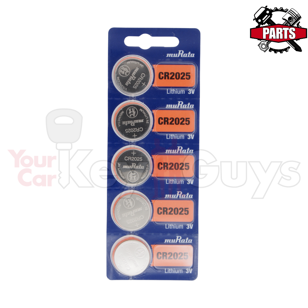 CR2025 Coin Cell Lithium Ion 3V Battery (5Pk)
