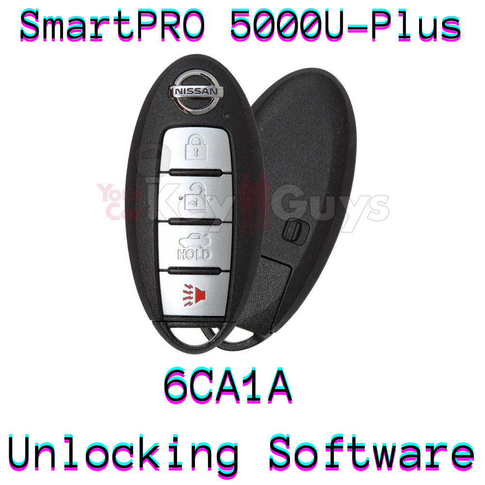 SmartPro 5000U Smart Key Unlocking Software Nissan 4B KR5TXN1 6CA1A ...