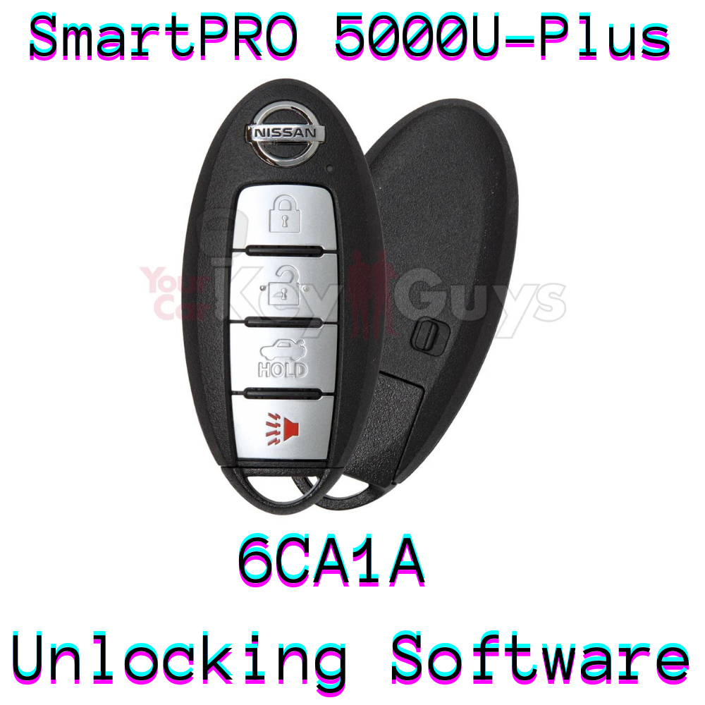 SmartPro 5000U Smart Key Unlocking Software Nissan 4B KR5TXN1 6CA1A