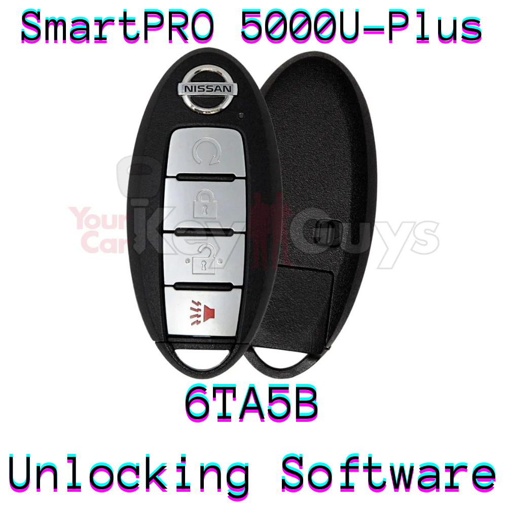 SmartPro 5000U Smart Key Unlocking Software Nissan 4B KR5TXN3 6TA5B ...
