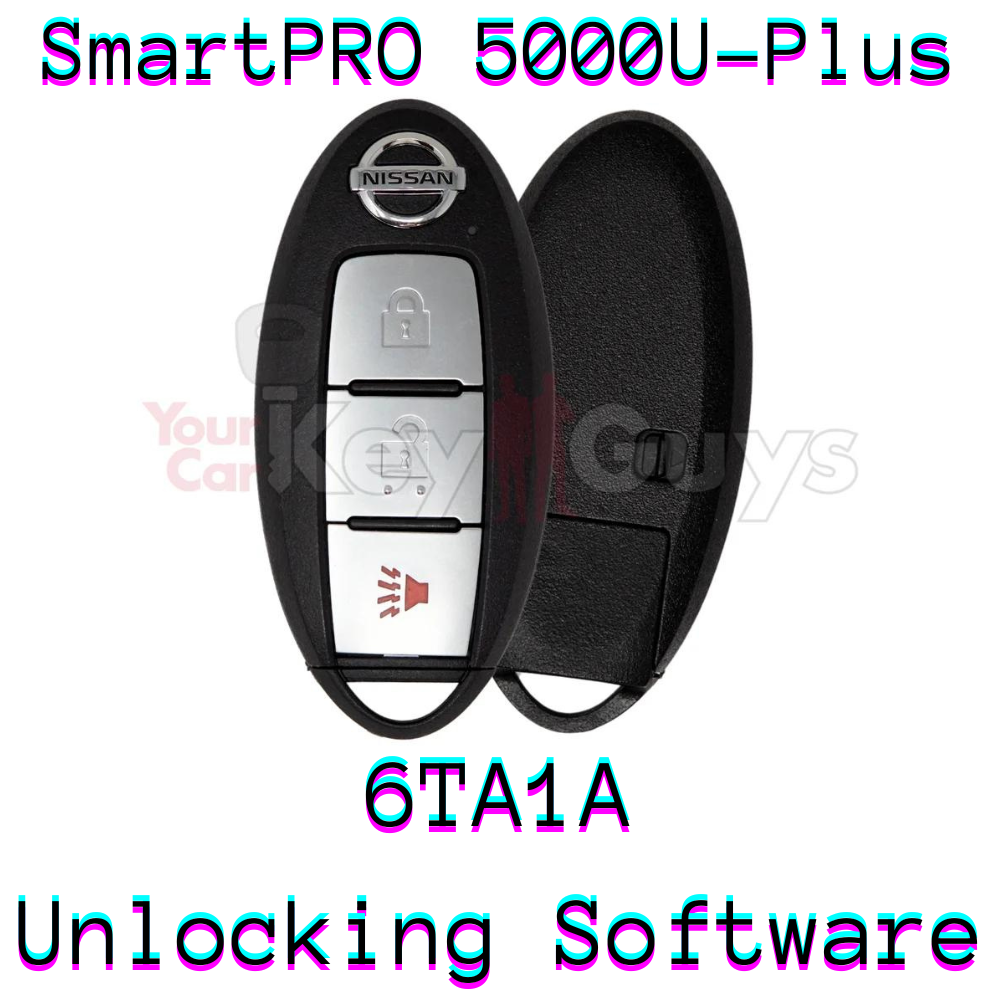 SmartPro 5000U Smart Key Unlocking Software Nissan 3B KR5TXN1 6TA1A