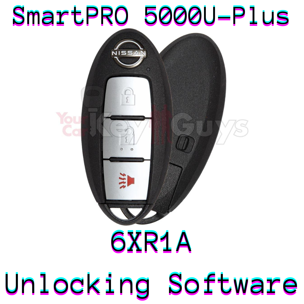 SmartPro 5000U Smart Key Unlocking Software Nissan 3B KR5TXN1 6XR1A