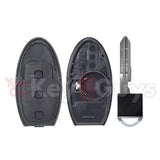 SHELL Replacement for Nissan Infiniti Smart Key 3B KR55WK49622