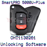 SmartPro 5000U Smart Key Unlocking Software Jeep Flip OHT1130261