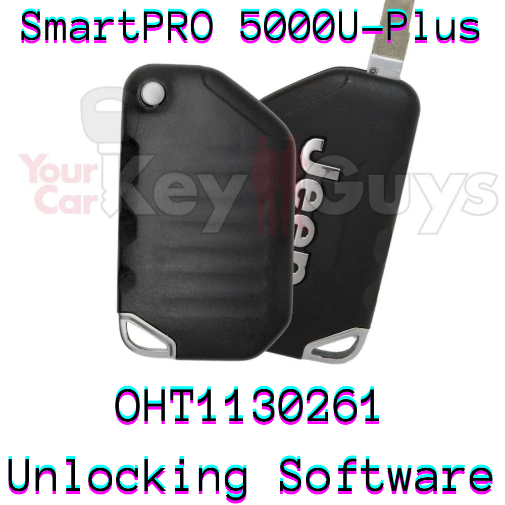 SmartPro 5000U Smart Key Unlocking Software Jeep Flip OHT1130261